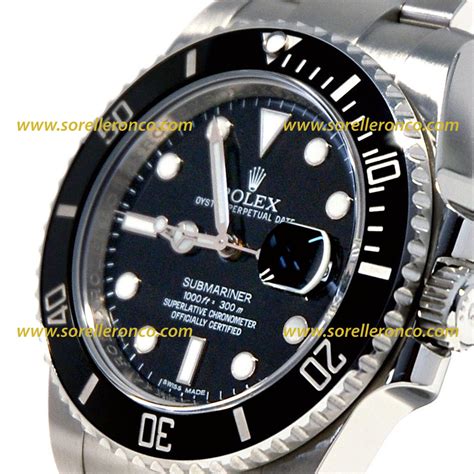 Rolex Submariner 116610, ghiera ceramica novita', raccontiamo 